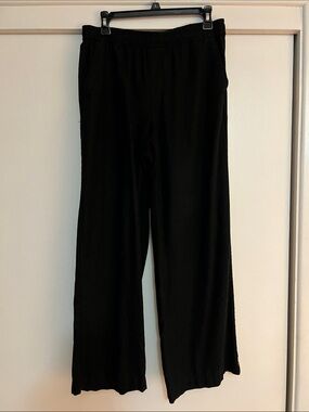Women’s Black Pull-On Lounge Pants Old Navy